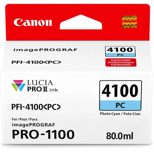 ראש דיו מקורי צאן פוטו Canon PFI-4100PC