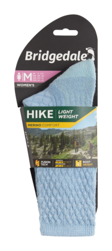 LIGHTWEIGHT WMNS MERINO COMFORT גרבי Bridgedale