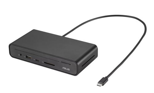 תחנת עגינה ASUS Triple Display USB-C Dock DC300 עם תמיכה בעד 3 מסכי 4K וטעינה עד 85W