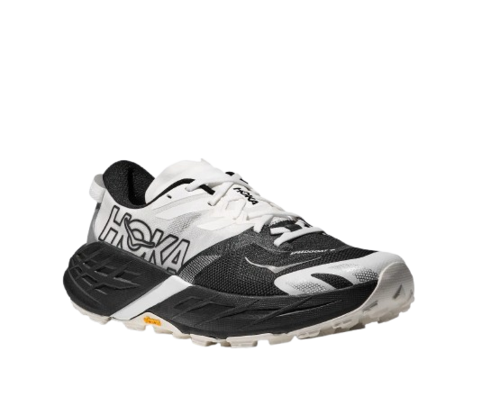 נעלי ספורט גברים SPEEDGOAT 7 WIDE שחור/לבן - HOKA