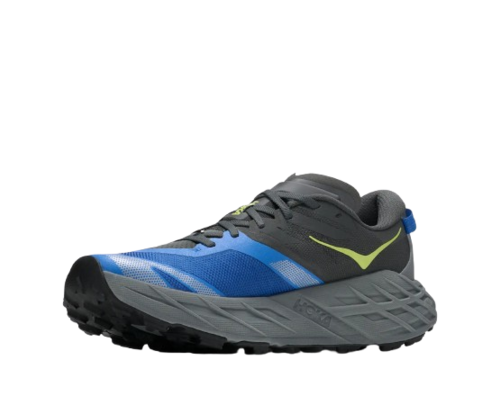 נעלי ספורט גברים SPEEDGOAT 7 WIDE שחור/כחול - HOKA