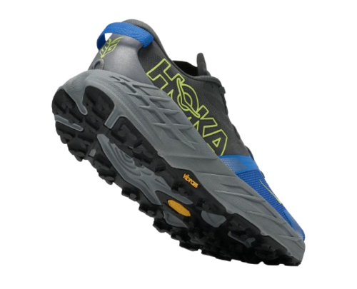 נעלי ספורט גברים SPEEDGOAT 7 WIDE שחור/כחול - HOKA