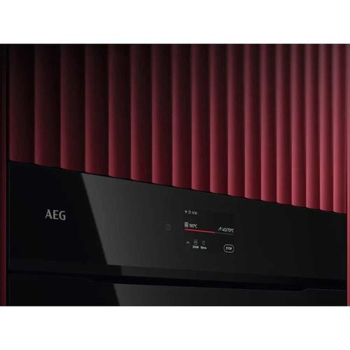 תנור בנוי 43 ליטר משולב מיקרוגל AEG ACK81701B שחור 