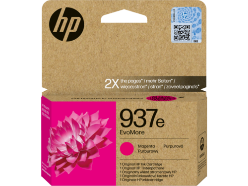 ראש דיו אדום מקורי HP 937eM EvoMore (1,650 דפים)