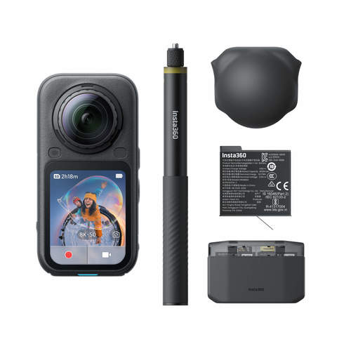 מצלמה וקיט אביזרים Insta360 X6 Essential Bundle