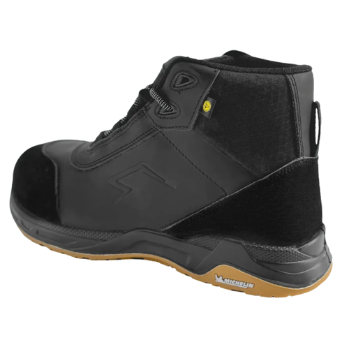 נעלי בטיחות LIGHT DUTY S3S HRO ESD BROWN 3/4