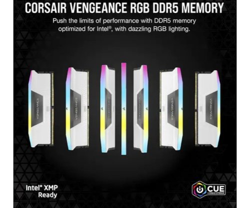 זכרון לנייח | CORSAIR Vengeance RGB | 32GB 2x16GB | DDR5 5600 C40