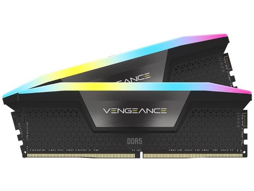 ז.לנייח | Corsair Vengeance RGB | DDR5 | 32GB 2X16 | 6400MHZ C36 kit BLK