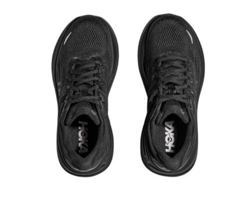 נעלי ספורט לגברים BONDI 9 WIDE שחור - HOKA 