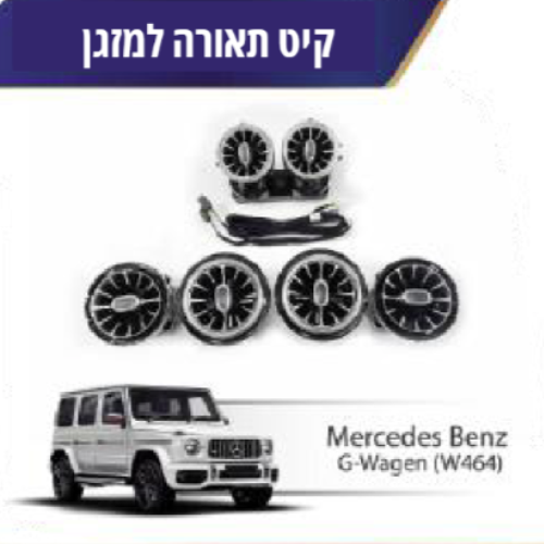 קיט תאורה Mercedes Bentz G-Wagen (W464)