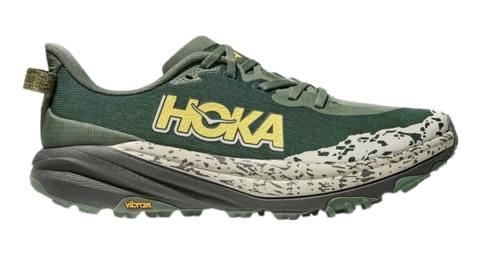 נעלי ספורט גברים SPEEDGOAT 6 WIDE ירוק/אפור - HOKA