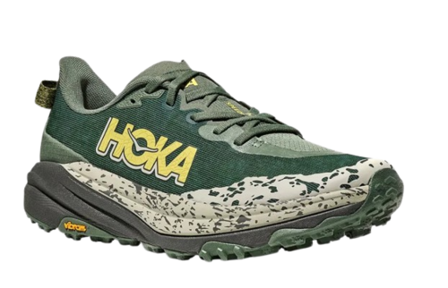 נעלי ספורט גברים SPEEDGOAT 6 WIDE ירוק/אפור - HOKA