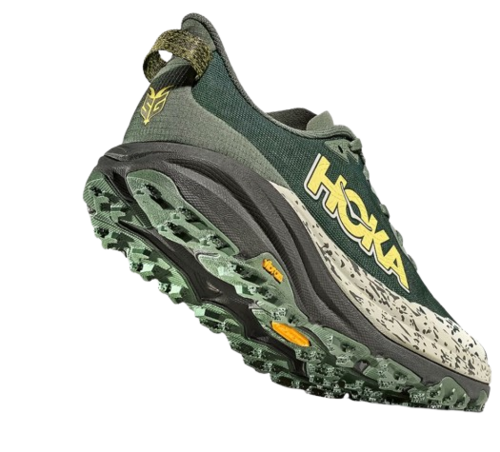 נעלי ספורט גברים SPEEDGOAT 6 WIDE ירוק/אפור - HOKA