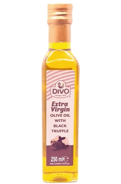 DIVO - שמן זית כתית מעולה מתובל בטעם פטריות כמהין 250 מ"ל (כשר)