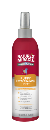 תרסיס Advanced Platinum Puppy Potty Training לאילוף גורים לעשיית צרכים 473 מ"ל