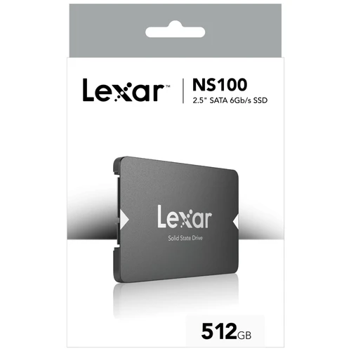 כונן SSD פנימי Lexar SSD NS100 512GB 2.5” SATA