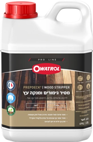 ווד סטריפר ליטר 1 מסיר גימורים ומנקה עץ מרוכז אווטרול