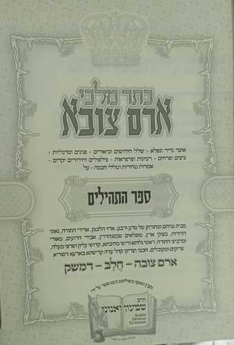 כתר ארם צובא - תהלים