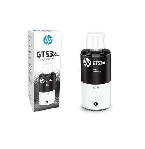 בקבוק דיו שחור מקורי HP GT53XL 1VV21AA (6,000 דפים)