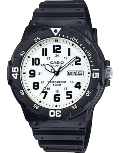 CASIO MRW-200H-7B מספרים ברורים צלילה 100 מטר 