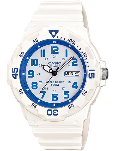 CASIO MRW-200HC-7B2 מספרים ברורים צלילה 100 מטר 