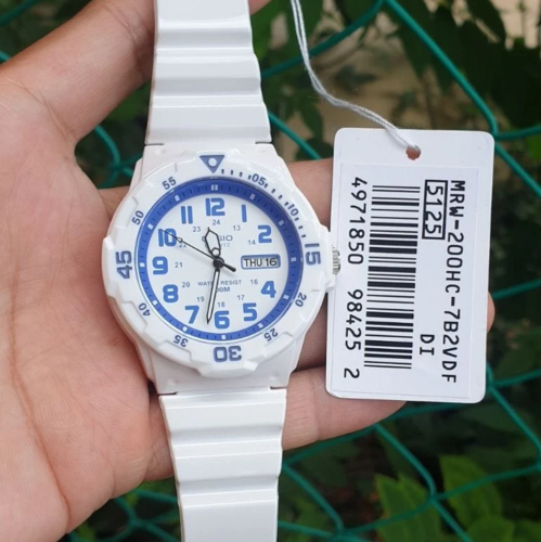 CASIO MRW-200HC-7B2 מספרים ברורים צלילה 100 מטר 