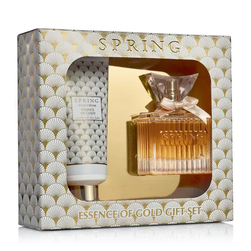 Spring Essence Of Gold Set EDP 75ML + Hand Cream
