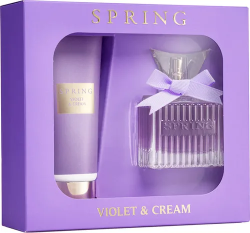 Spring Violet And Cream Set EDP 75ML + Hand Cream