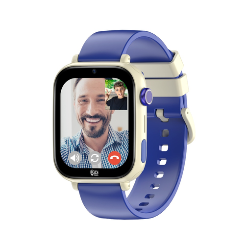 שעון טלפון חכם לילדים דגם PRO5 תומך רשת 4G עם לחצן מצוקה ושיחות וידיאו - כחול