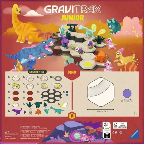 ערכת מסלול גולות אינטראקטיבית Gravitrax Junior Desert