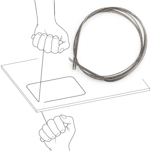 חוט יהלום Distar Cord Diamond לחיתוך קשתות ורדיוסים – 5 יחידות