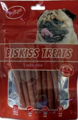 ביסקיס מקלוני ברווז גדולים 80 גרם | Biskis Duck Sticks Large 80g