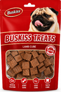 ביסקיס חטיף קוביות טלה 80 גרם | Biskis Lamb Dice Treats 80g