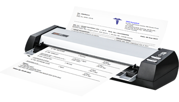 סורק מסמכים נייד Plustek MobileOffice D430 פלוסטק