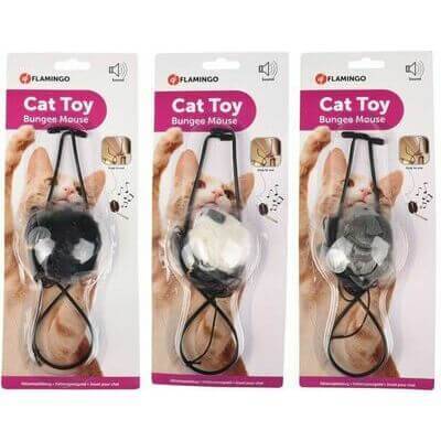 צעצוע תלייה אינטראקטיבי לחתול עם אפקט קול | Interactive Hanging Cat Toy with Sound