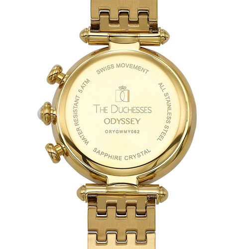 שעון יד לאישה The Duchesses דגם  Odyssey בציפוי זהב DUORYGWMY0 – DUORYGWMY0