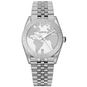 שעון EMBOSS לאישה Save The Planet Ladies שיבוץ מלא Full Grid EYSPFASSSMS160