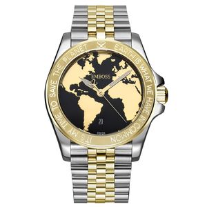 שעון יד לגבר EMBOSS Save The Planet EMSPMASYBM2000