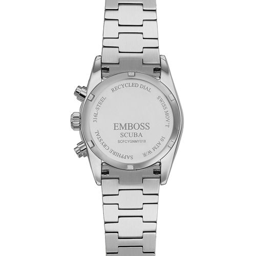 שעון לאישה Emboss Scuba Lady יהלומים EYSCFCSSSMS046 – שעוני נשים EMBOSS