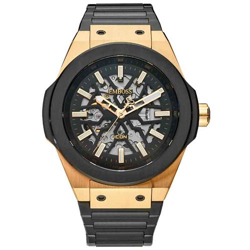 שעון אמבוס אייקון EMBOSS Icon EMICSKRBBMB000 – שעוני גברים EMBOSS