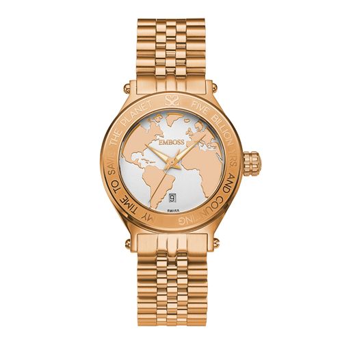 שעון אמבוס סייב EMBOSS Save The Planet Ladies EMLASARGSMR000 – שעוני נשים EMBOSS