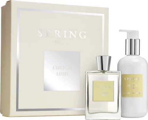 Spring Private Collection Cotton Lush Set EDP 100ML + 250ML Body Cream