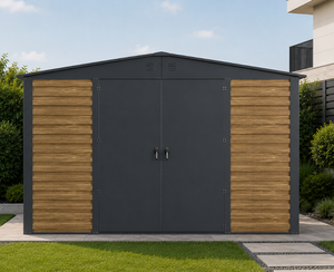 מחסן מתכת פרמיום דגם Garden Top 3.0X3.60 DZ8