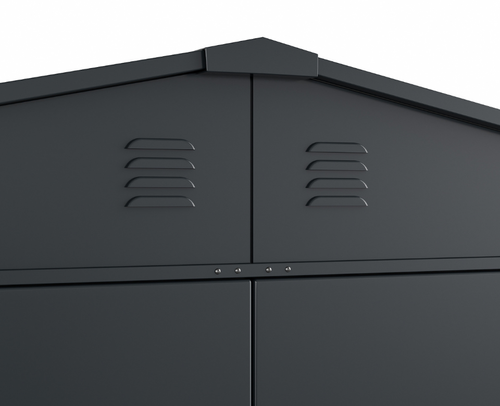 מחסן מתכת פרמיום דגם Garden Top 3.0X3.60 DZ8