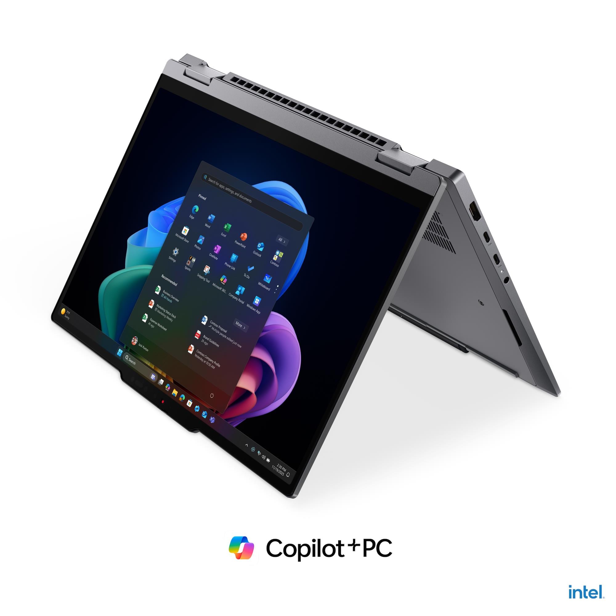 מחשב נייד Lenovo ThinkPad X1 2-in-1 Gen 11 Aura Edition 21V9005WIV