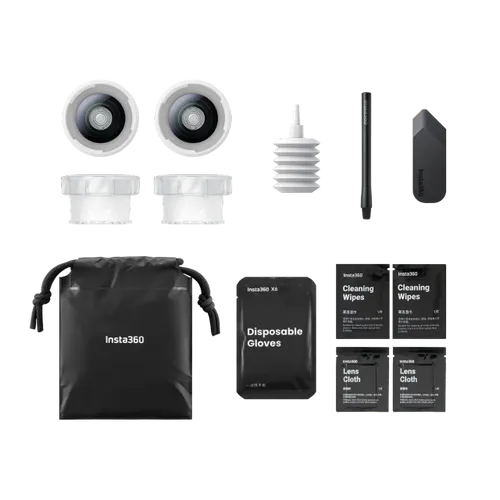 קיט החלפת עדשות למצלמה Insta360 X6 Double Replacement Lens Kit