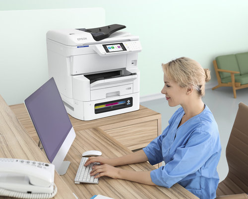 מדפסת צבע EPSON WorkForce Pro EM-C8100RDWF A3