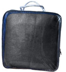 רשת צל 4*4 שחורה תפורה רצועות וטבעות ROCKSTONE צפיפות 85-90%