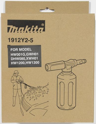 פיית קצף מקורית למכונת שטיפה בלחץ Makita 1912Y2-5 - מתאים למספר דגמי מקיטה