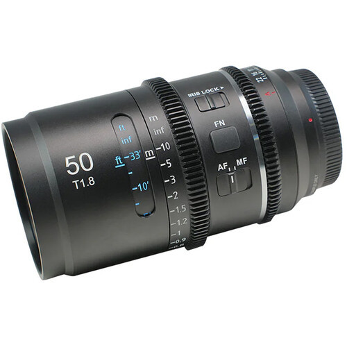 עדשת Sirui Astra Series T1.8 1.33x 50mm Full-Frame Anamorphic Lens (Nikon Z, Neutral Flares)